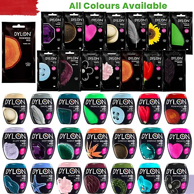 22 Colours Dylon Fabric And Clothes Dye Dylon Machine / Hand Dye Soft Furnishing • £11.59