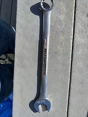 SEARS Craftsman 44706 Combination End Wrench 1 1/16  VA USA MADE FREE SHIP • $19