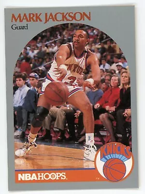1990-91 NBA Hoops Mark Jackson Menendez Brothers #205 Knicks • $4