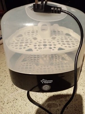 £0.99 • Buy Tommee Tippee Electric Steam Bottle Steriliser - White/Black 