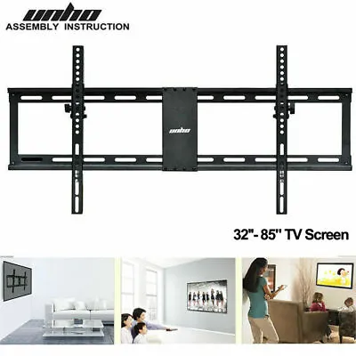 Tilt TV Bracket Wall Mount To 32-50 55 60 65 70 85 Inch Extra Large TV 800X400MM • $36.99