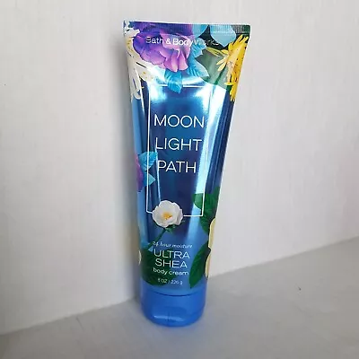 New Bath & Body Works Moonlight Path Ultra Shea Body Cream 24 Hour Moisture 8 Oz • $14.99