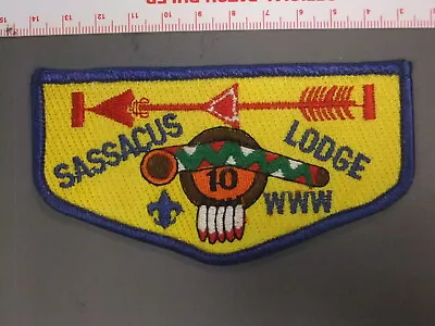 Boy Scout OA 10 Sassacus Lodge Vigil Flap 5541KK • $9.99