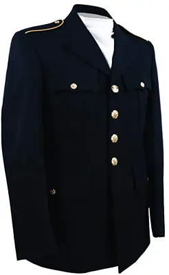 $49.99 • Buy Us Army Men's Military Service Dress Blue Blues Asu Uniform Coat Jacket New