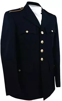 Us Army Men's Military Service Dress Blue Blues Asu Uniform Coat Jacket New • $29.99