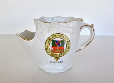 Vintage Crested China Shaving Mug ~ Windsor ~ Burgus De  Nova Wyndesore • $20