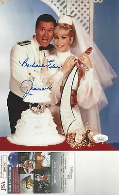  Barbara Eden I Dream Of Jeannie Autographed 8x10 Wedding  Photo JSA Certified * • $65.95