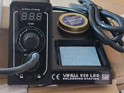 £39.99 • Buy Yihua 926LED Soldering Iron Station Kit Variable Stand Temperature Digital - New