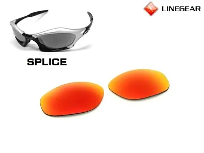 $37.99 • Buy LINEGEAR Cardinal Red - Non Polarized Lens For Oakley Splice [SP-CR]
