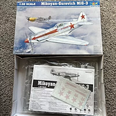 Trumpeter 1/32 02230 Mikoyan-Gurevic​h MiG-3 Sealed Bags • $30