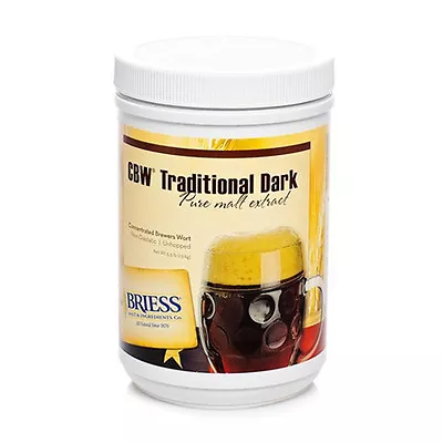 Briess CBW Traditional Dark Liquid Malt Extract Syrup Home Brewing Beer 3.3 - Lb • $18.99