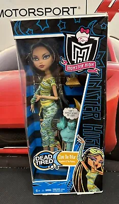 2010 Monster High 11  Dead Tired Cleo De Nile Doll Mattel • $94.95