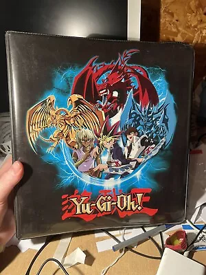 Yugioh! Rare Vintage 1996 Black Binder W/Sleeves - No Cards • $99