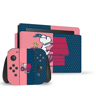 Snoopy & Woodstock Character Graphics Matte Vinyl Skin Decal For Nintendo Switch • $43.95