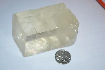 Iceland Spar Mineral Sample - 148g     A2449 • £8.55