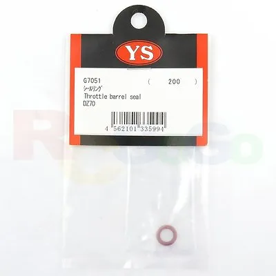 Ys Engine Parts Throttle Barrel Seal Dz70 # Ysg7051 • $20.59