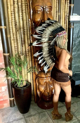 $289 • Buy Indian Headdress Warbonnet Little Big Coiffe Indienne Fotoshooting War Bonnet  