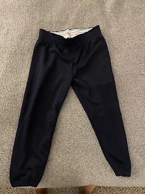 2X - NEW Majestic Sports Youth Size L Softball Baseball Pants Navy Blue • $16.99