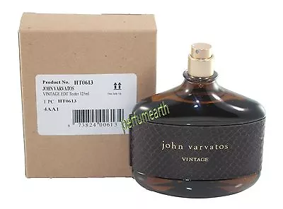 John Varvatos Vintage 4.2oz./125ml Edt Spray For Men New & Unbox • $49.57