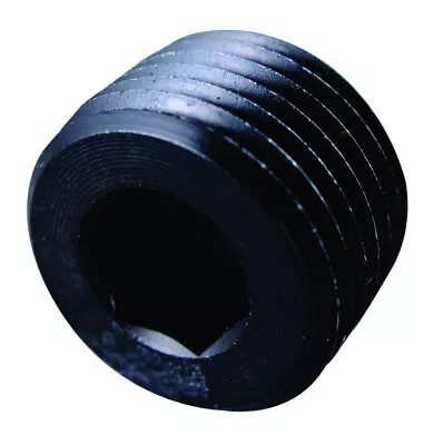 FRAGOLA 493201-BL 1/16 NPT Pipe Allen Pipe Plug Black • $8.92