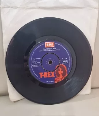 20th Century Boy By T Rex EMI Marc 4 7  Vinyl Record • £3.95