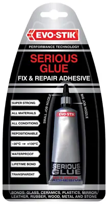 £7.99 • Buy 1 X Serious Glue 33g Super Strong Adhesive Evo-Stik 