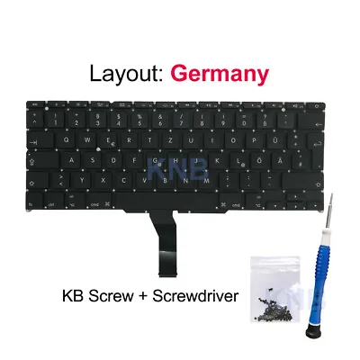 New For Macbook Air 11  A1370 A1465 Keyboard German Layout 2011-2015 Years • $17.88