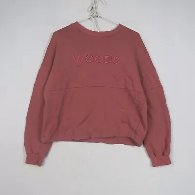 Viktoria & Woods Womens Sweater Jumper 0 Or 6(AU) Pink Crew Neck Long Sleeve • $39.99
