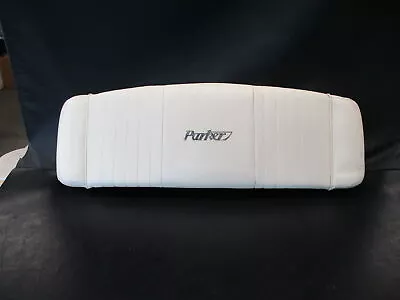 Parker Boat 37 1/2  X 13  White Vinyl Backrest Seat Cushion 13014-11 Marine • $99.95