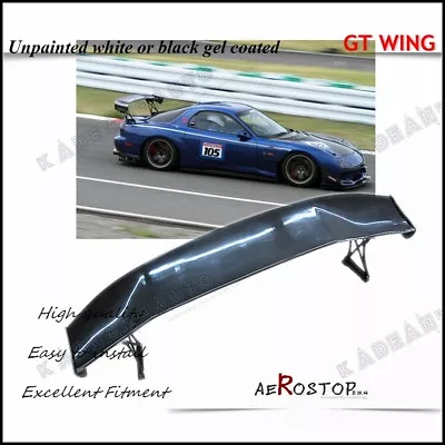  Frp Feed Gt2-r (fujita) Style Gt Wing Rear Spoiler For Mazda Rx7 Fd3s Rx-7 • $523.60