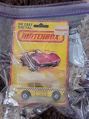 Vintage Matchbox Maxi Taxi Rollamatics Carded B1 • $42.95