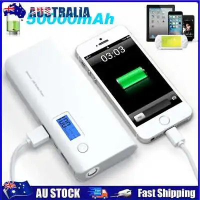 $20.69 • Buy 50000mAh Power Bank Pack Portable USB Battery Charger For Mobile Phone-155811 AU