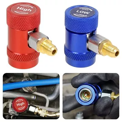 R1234YF To R134A Quick Coupler Adapter Fits Car A/C High Low Side Conversion Kit • $17.99