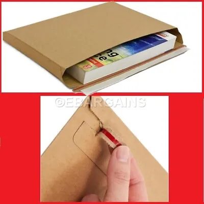 Envelopes Book Mailer Cardboard 400gsm Strong Packaging • £97.99