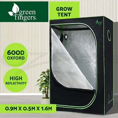 $78.96 • Buy Greenfingers Grow Tent 90 X 50 X 160cm Hydroponics Kit Indoor Grow System