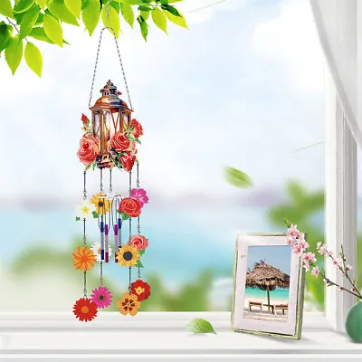 5D DIY Diamond Painting Dream Catcher Kit Wind Chimes For Embroidery Home Door • £2.63