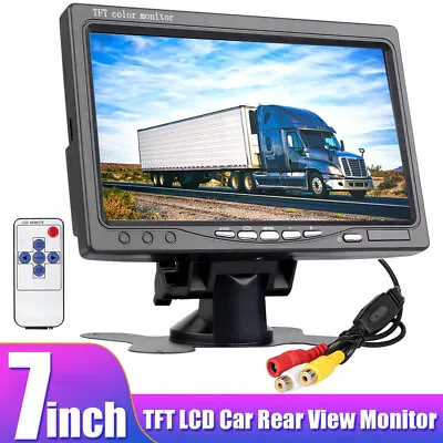 7  Inch 800*480 TFT LCD HD Screen Monitor For Car Rearview Backup Parking Camera • $29.99