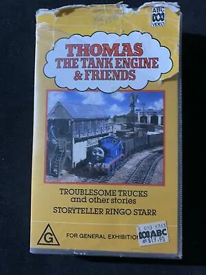 Thomas The Tank Engine & Friends - Troublesome Trucks. Ringo Starr (VHS 1991)  • $19.95