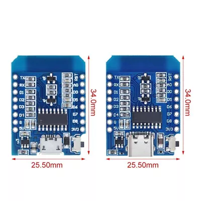 D1 Mini ESP8266 ModeMcu WIFI Module Wireless MINI D1 Development Board • $7.03