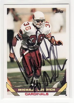 Cheap1 Michael Zordich Arizona Cardinals Penn State University  Autographed Card • $5.99