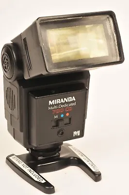 Miranda 700-CD Multi Dedicated Tilt / Zoom Flash Ideal For Film Camera • £12