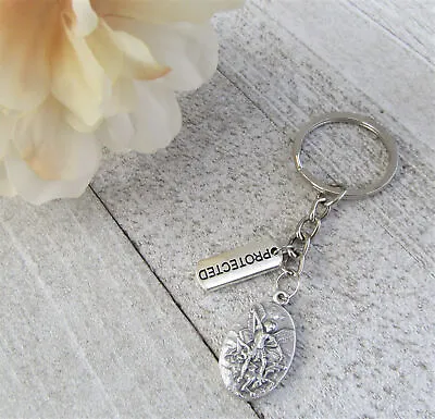 Saint St. Michael Holy Medal Keychain Key Chain Ring Guardian Angel Travel Gift • $4.99