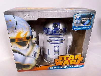 Star Wars R2-D2 Car Charger 2x USB Ports ThinkGeek *NEW SEALED* • $129.99