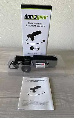 Decogear Mini Condenser Shotgun Microphone *New Open Box* • $18.99