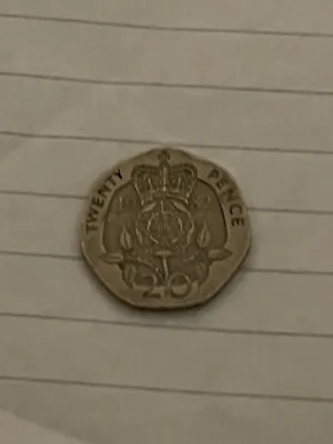 1982 20p - Twenty Pence Coin Rare  Collectable  Elizabeth II - Circulated  • £265