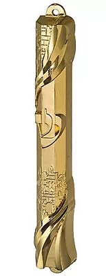 Jerusalem Of Gold Mezuzah Case For Door  - Jewish Home Gift • $18.74