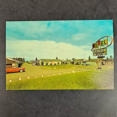 Vintage 1960’s Post Card Pacific Motel Vancouver Wa Washington Chrome Postcard! • $4.95