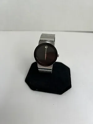 Movado 99-C6-1881 Stainless Steel Sapphire Crystal 33mm Watch Swiss Made • $199.95