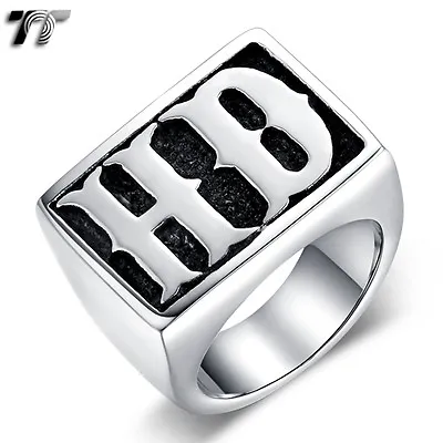 High Quality TT 316L Stainless Steel HD Ring Size 7-15 (RZ123) NEW • $26.99