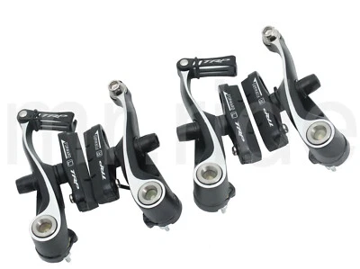 $79.92 • Buy TRP CX8.4 Cyclocross Mini-V Linear Pull Bike Brake Set Front + Rear Black